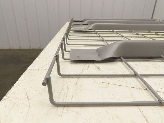 New Pallet Rack Wire Deck 42x58" Waterfall 4 Flared Channel Racking 2500lb Mesh