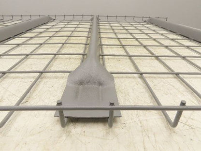 New Pallet Rack Wire Deck 42x58" Waterfall 4 Flared Channel Racking 2500lb Mesh