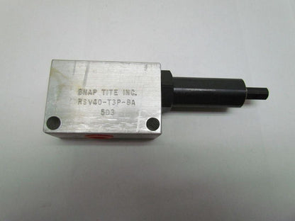 Snap Tite RSV40-T3P-8A Hydraulic Valve