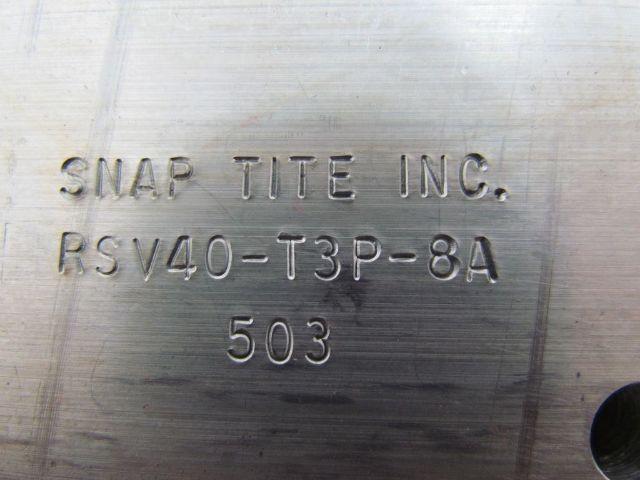 Snap Tite RSV40-T3P-8A Hydraulic Valve