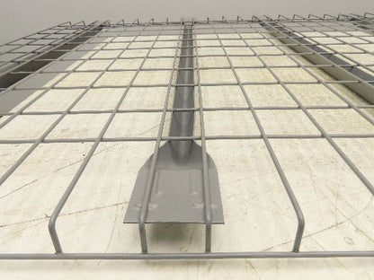 New Pallet Rack Wire Deck 48x58" Waterfall 4 Flared Channel Racking 3000lb Mesh