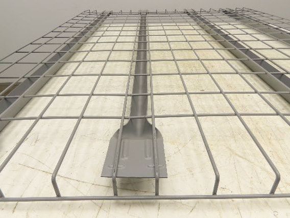New Pallet Rack Wire Deck 60x46" Waterfall 4 Flared Channel Racking 2500lb Mesh