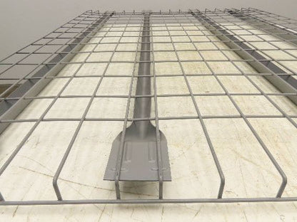 New Pallet Rack Wire Deck 60x46" Waterfall 4 Flared Channel Racking 2500lb Mesh