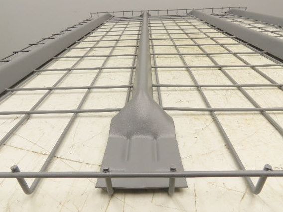 New Pallet Rack Wire Deck 60x46" Waterfall 4 Flared Channel Racking 2500lb Mesh