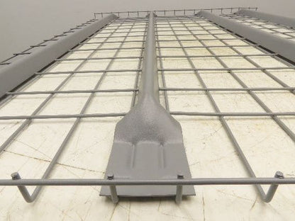 New Pallet Rack Wire Deck 60x46" Waterfall 4 Flared Channel Racking 2500lb Mesh