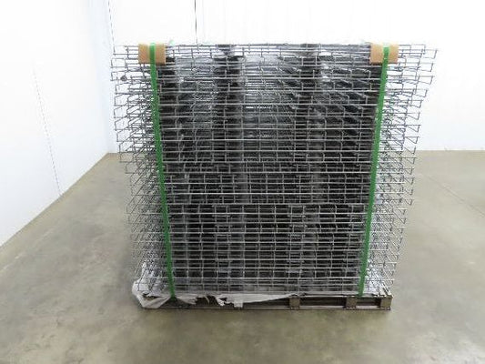 New Pallet Rack Wire Deck 60x46" Waterfall 4 Flared Channel Racking 2500lb Mesh