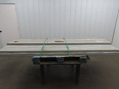 Pallet Racking Pallet Support Cross Bars 3"x 96" Galvanized Steel Lot of 31