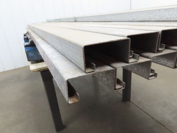 Pallet Racking Pallet Support Cross Bars 3"x 96" Galvanized Steel Lot of 31