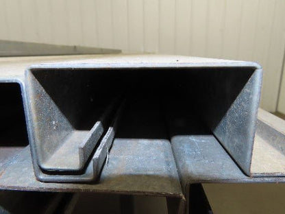 Pallet Racking Pallet Support Cross Bars 3"x 96" Galvanized Steel Lot of 31