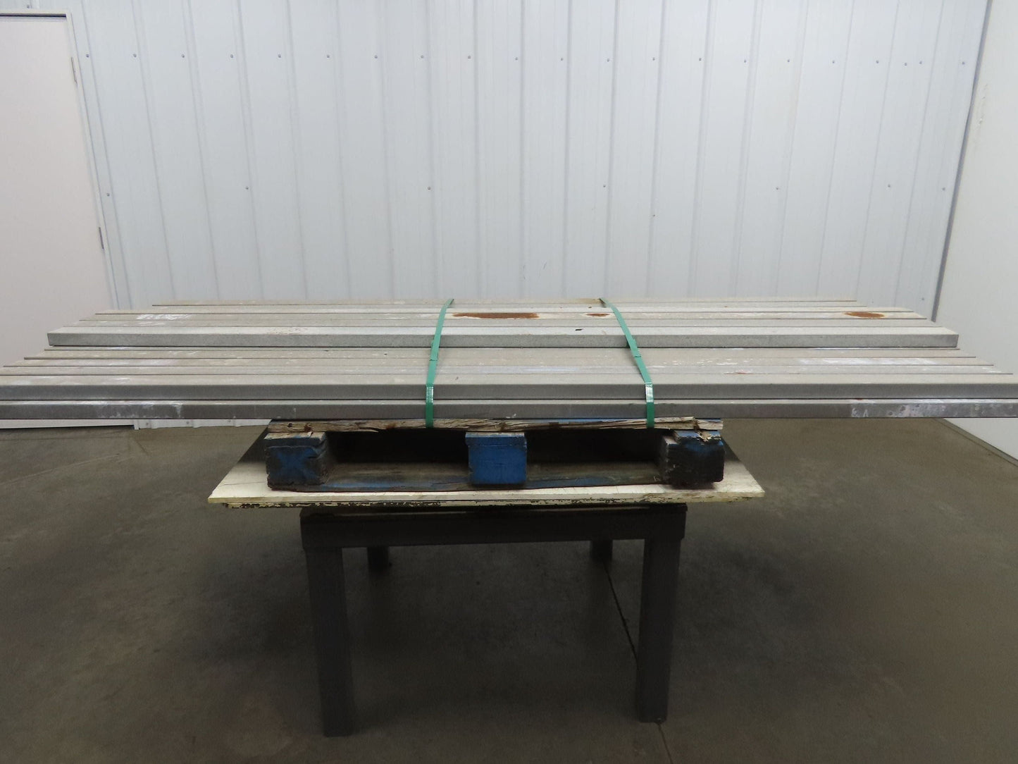 Pallet Racking Pallet Support Cross Bars 3"x 96" Galvanized Steel Lot of 31