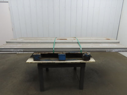 Pallet Racking Pallet Support Cross Bars 3"x 96" Galvanized Steel Lot of 31