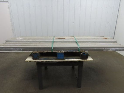 Pallet Racking Pallet Support Cross Bars 3"x 96" Galvanized Steel Lot of 31