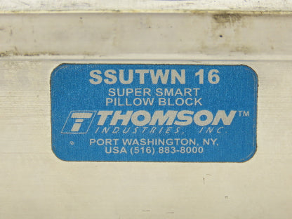 Thomson SSUTWN 16 Linear Guide Ball Bushing Bearing Pillow Block 1" Shaft