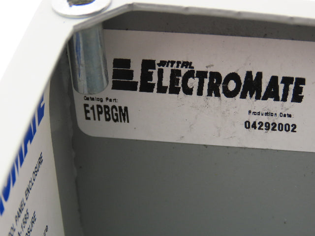 Electromate E1PBGM Green Illuminated Pushbutton Enclosure