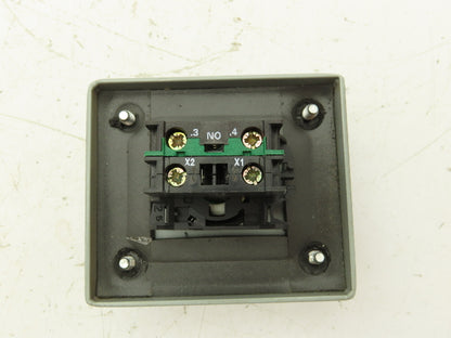 Electromate E1PBGM Green Illuminated Pushbutton Enclosure
