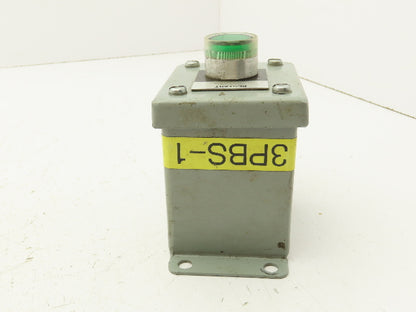 Electromate E1PBGM Green Illuminated Pushbutton Enclosure