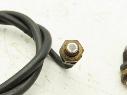 Banner IAT2.53P Glass Fiber Optic Sensor 36" Long Lot of 2