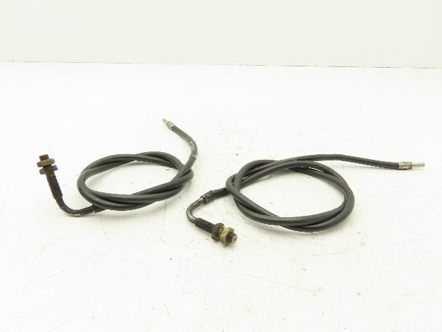 Banner IAT2.53P Glass Fiber Optic Sensor 36" Long Lot of 2