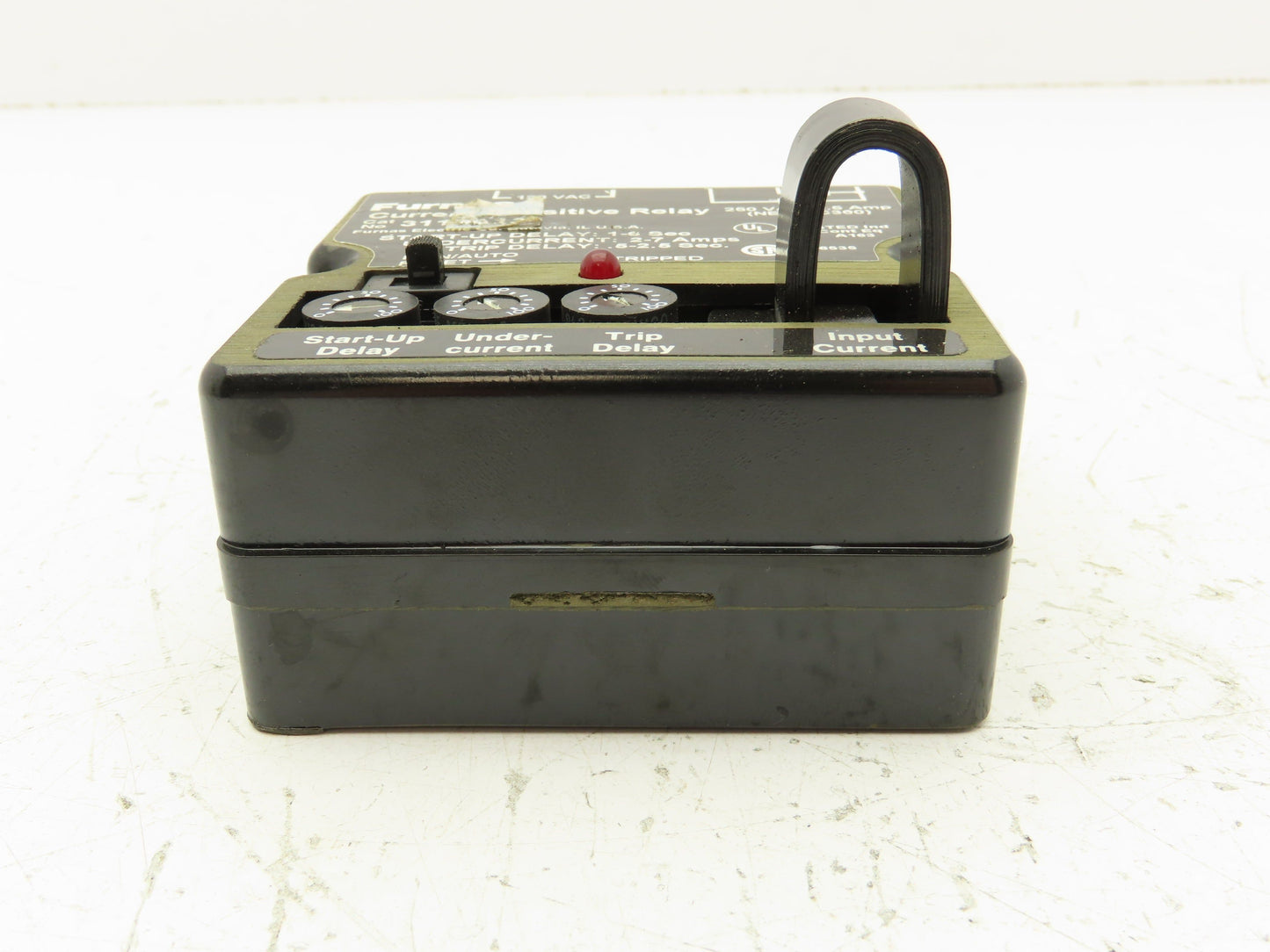 Furnas 3113A13 Current Sensitivity Relay Module 250V 120V 2.5A