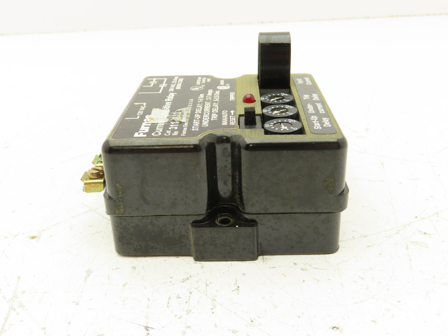 Furnas 3113A13 Current Sensitivity Relay Module 250V 120V 2.5A