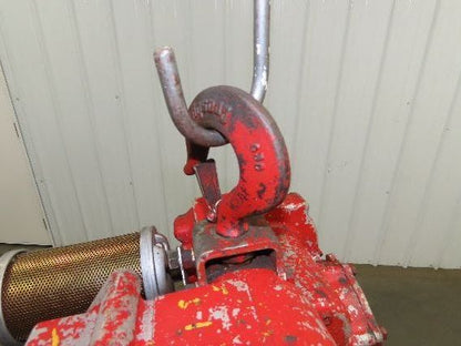 Chicago Pneumatic 1/2 Ton 1000Lb Power Vane Air Chain Hoist 15' Lift w/Pendant