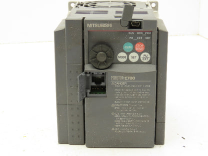 Mitsubishi Electric FR-E720-1.5K VFD Inverter Drive 3PH 240V 2HP