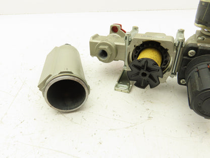 SMC AF30-03D-2 Pneumatic Regulator Filter Pressure Relief Valve Assembly