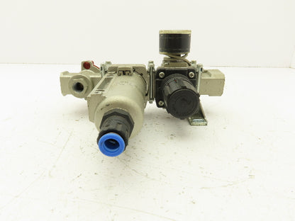 SMC AF30-03D-2 Pneumatic Regulator Filter Pressure Relief Valve Assembly