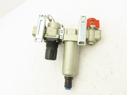 SMC AF30-03D-2 Pneumatic Regulator Filter Pressure Relief Valve Assembly