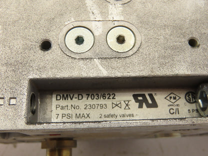 Dungs DMV-D 703/622 Dual Modular Safety Shutoff Valve 120V 1.5" NPT