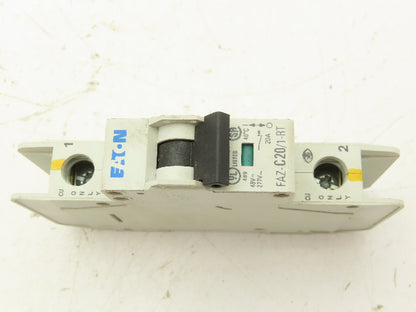 Eaton FAZ-C20/1-RT Miniature Circuit Breaker 240/415V 1 Pole 20A