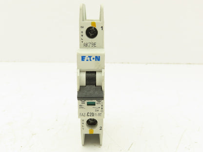 Eaton FAZ-C20/1-RT Miniature Circuit Breaker 240/415V 1 Pole 20A