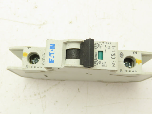 Eaton FAZ-C5/1-RT Miniature Circuit Breaker 240/415V 1 Pole 5A