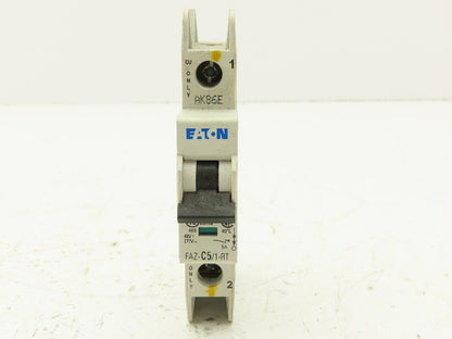 Eaton FAZ-C5/1-RT Miniature Circuit Breaker 240/415V 1 Pole 5A
