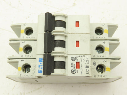 Eaton FAZ-D13/3-RT Circuit Breaker 3 Pole 415V 13A