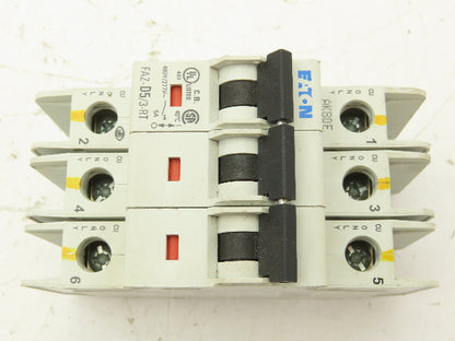 Eaton FAZ-D5/3-RT Circuit Breaker 3 Pole 415V 5A