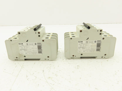 Eaton FAZ-D10/3-RT Circuit Breaker 3 Pole 415V 10A Lot of 2