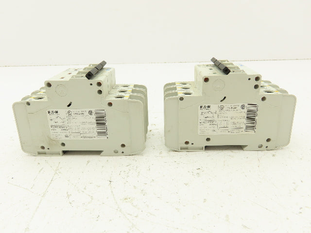 Eaton FAZ-D10/3-RT Circuit Breaker 3 Pole 415V 10A Lot of 2