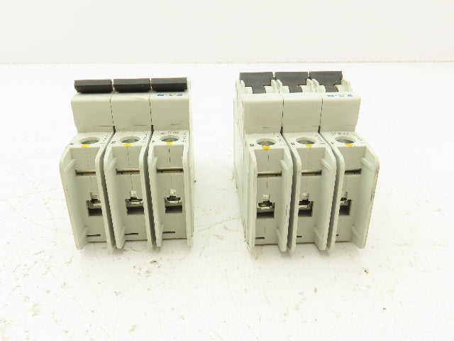 Eaton FAZ-D10/3-RT Circuit Breaker 3 Pole 415V 10A Lot of 2