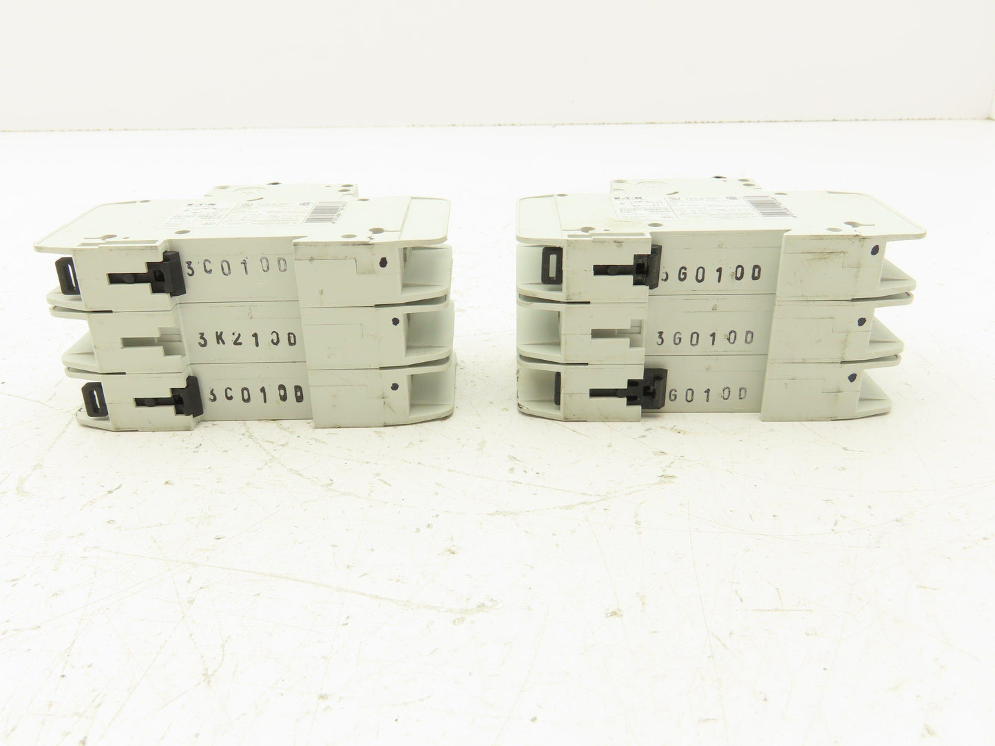 Eaton FAZ-D10/3-RT Circuit Breaker 3 Pole 415V 10A Lot of 2