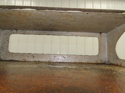 Vintage Podium Work Desk Cast Iron 2 Tier Stand 24x18" Top 25x9.5"