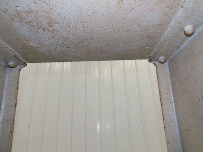 Vintage Podium Work Desk Cast Iron 2 Tier Stand 24x18" Top 25x9.5"