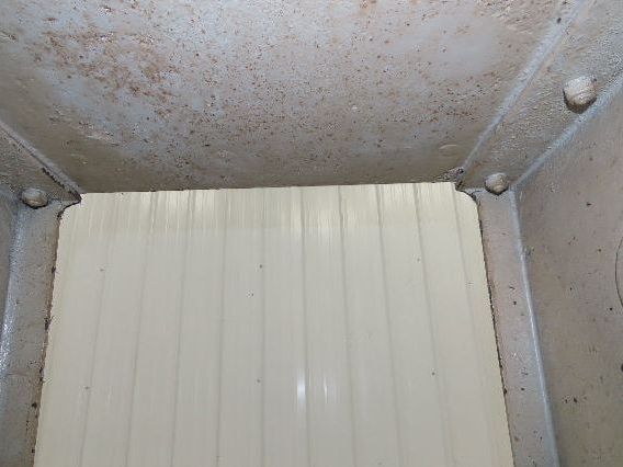 Vintage Podium Work Desk Cast Iron 2 Tier Stand 24x18" Top 25x9.5"