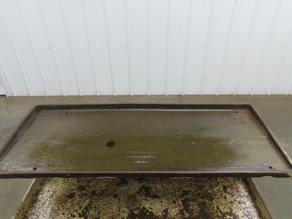 Vintage Podium Work Desk Cast Iron 2 Tier Stand 24x18" Top 25x9.5"