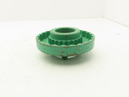 TB Woods 9SC50 Spacer Flange Coupling 2-3/16"Bore Size 9 3750RPM Cast Iron