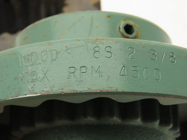 Woods 8S 2 3/8 Spacer Flange Coupling Flex Sleeve Set 2-3/8" Bore