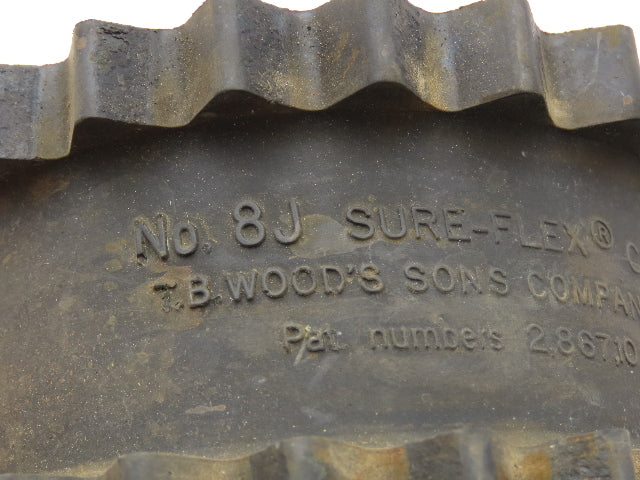 Woods 8S 2 3/8 Spacer Flange Coupling Flex Sleeve Set 2-3/8" Bore
