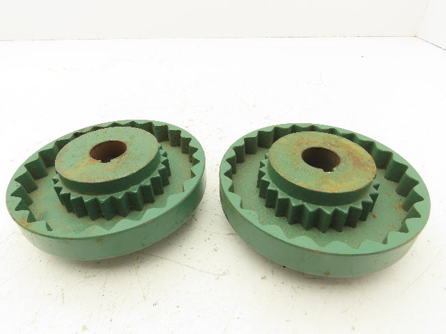 Woods 8S 1 Spacer Flange Coupling Sleeve Set 1" Bore