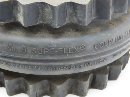 Woods 9SC35 Spacer Flange Coupling Sure-Flex Sleeve Set 2-3/16" Bore