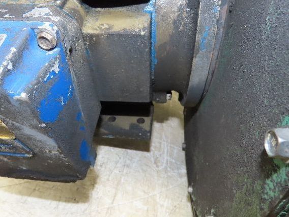 Centrifugal Blower 16" Fan 460V 3PH Motor 8.5" Sq Flange Outlet